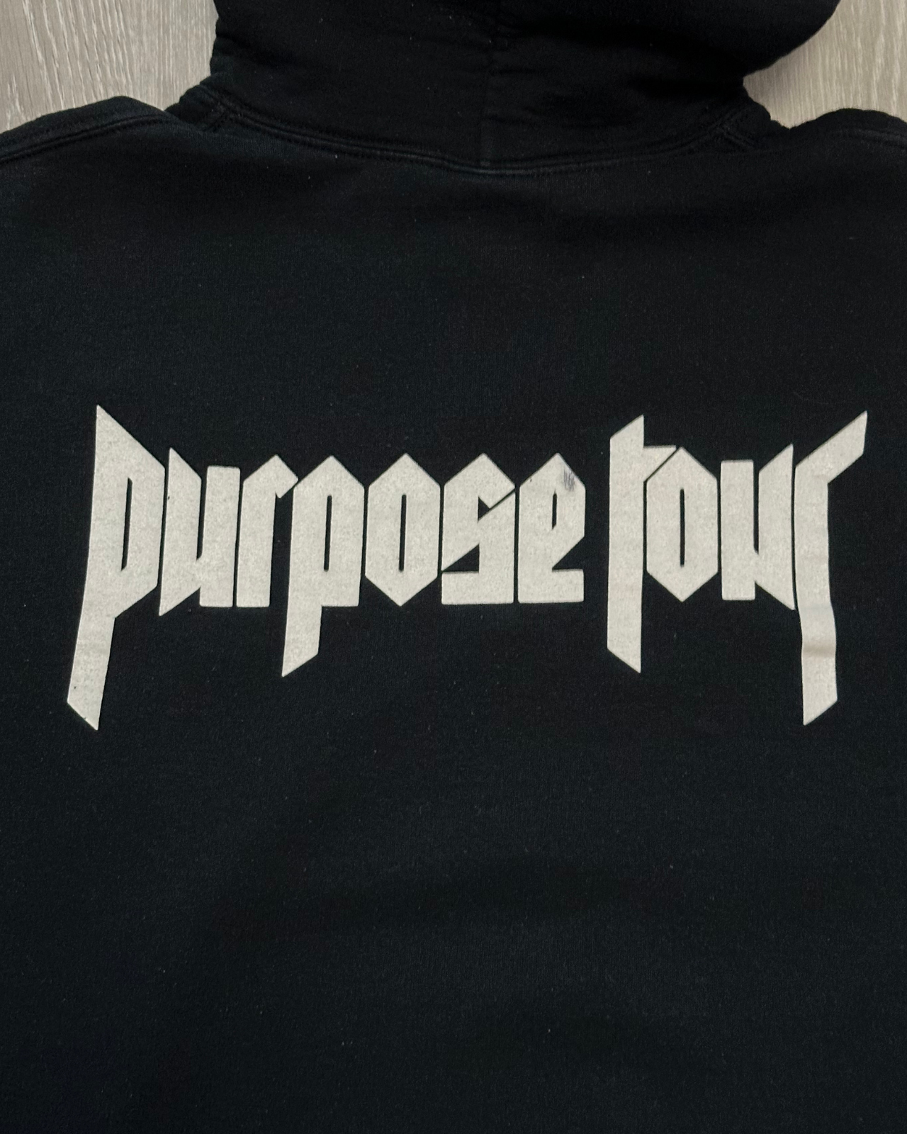 '15 Justin Bieber Purpose World Tour Staff Hoodie - Size M