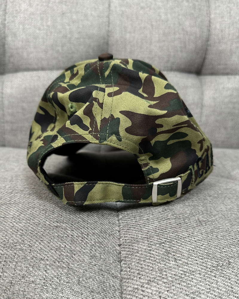 New - Vancouver Canucks NHL Camo Strap Back Cap Hat