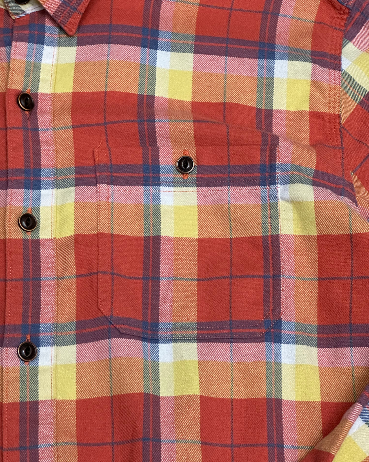 L.L. Bean Plaid Flannel Shirt - Size L