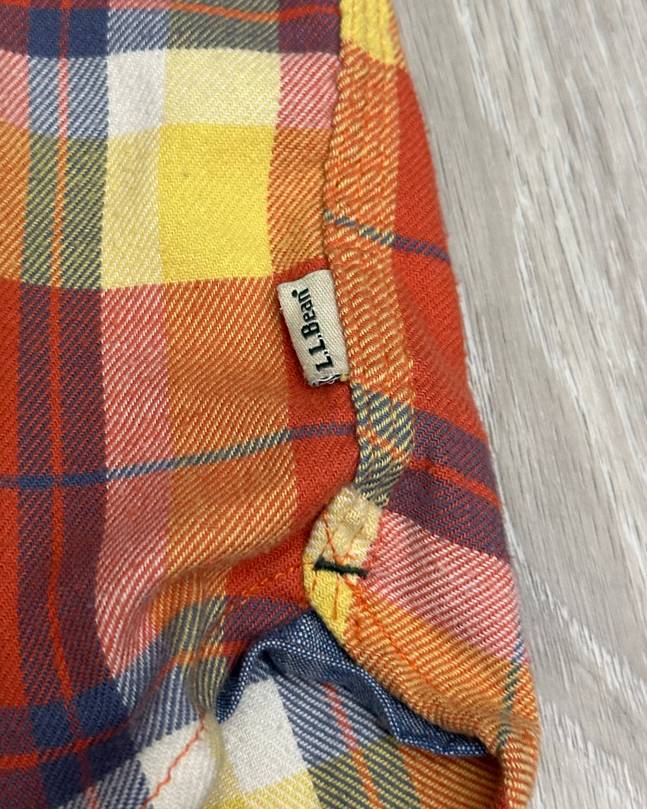 L.L. Bean Plaid Flannel Shirt - Size L
