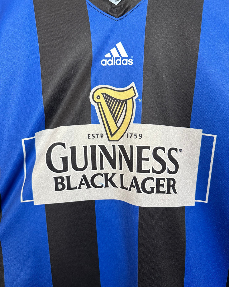 Rare Adidas Guinness Beer Sponsor Women's Soccer Jersey - Size L