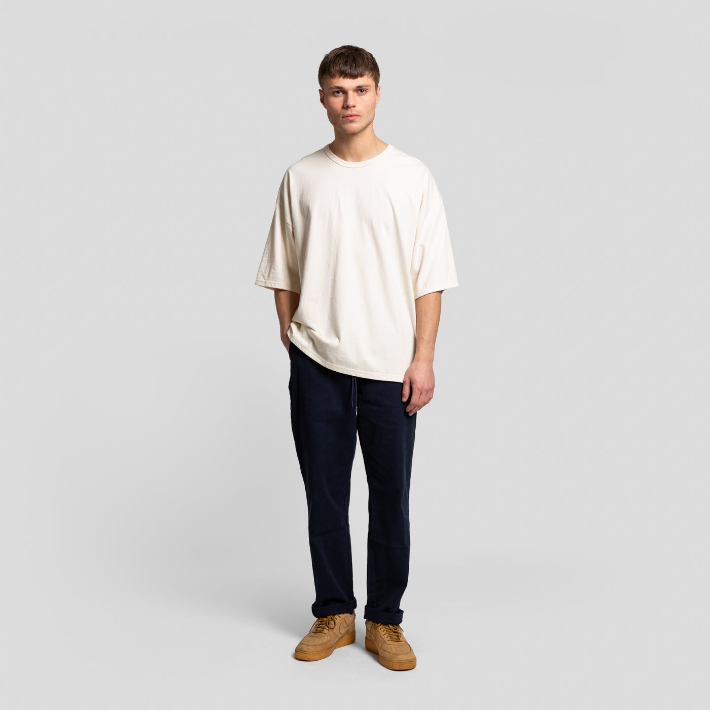 BNWT - Revolution Boxy T-Shirt / Off White