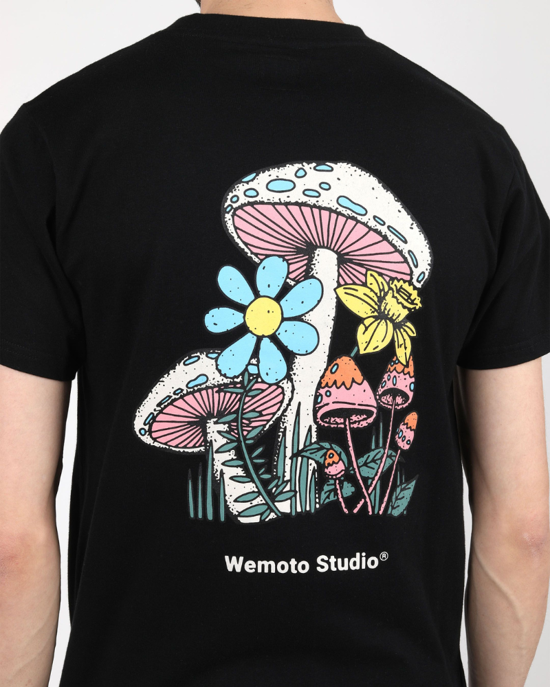 BNWT - Wemoto Mushroom Tee Printed T-Shirt