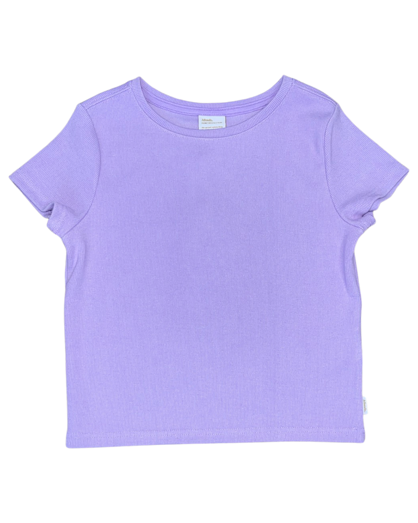 NWT - Afends Faith - Hemp Ribbed T-Shirt / Orchid