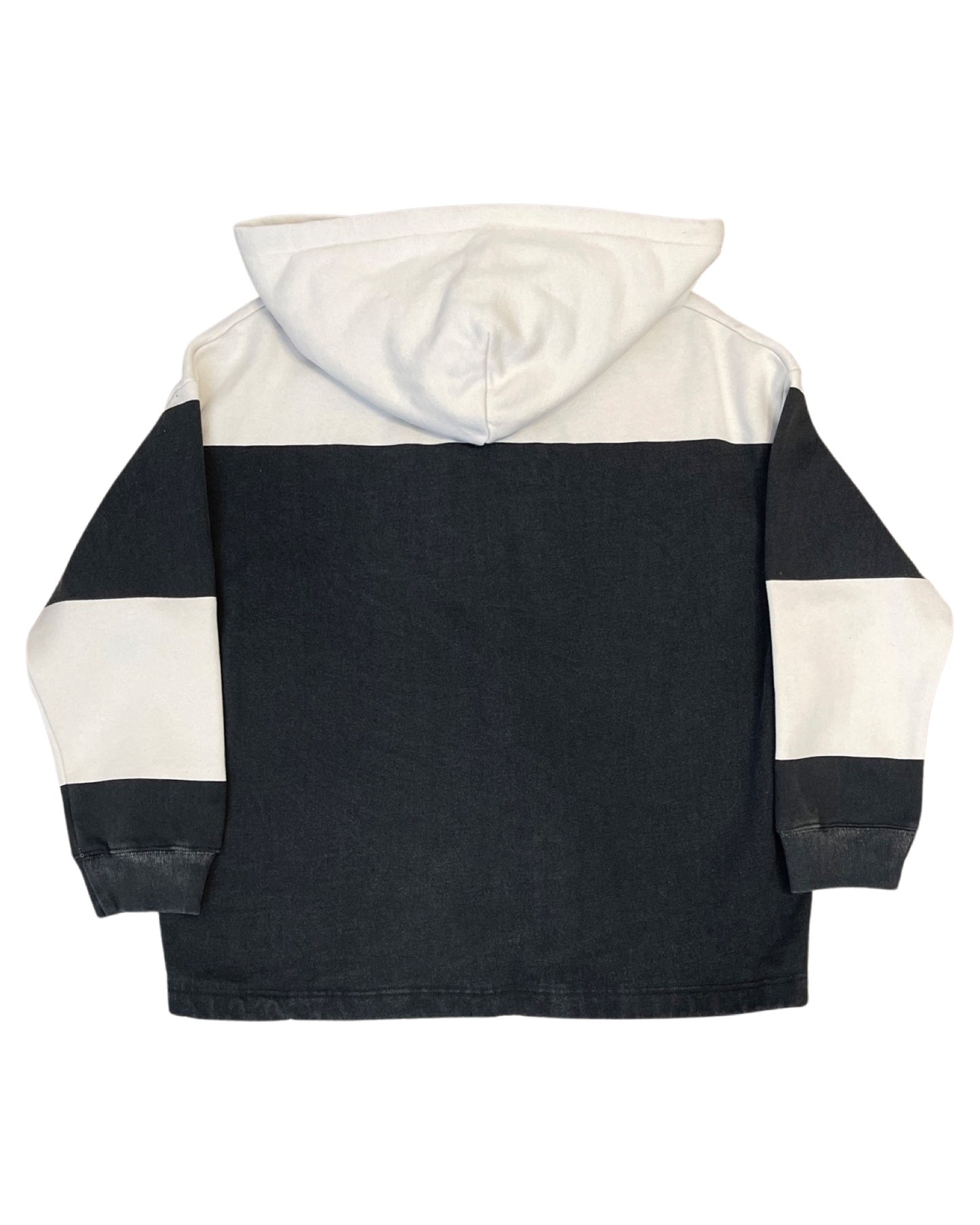 NWT - Afends Disorder Organic Hooded Sweatshirt / Off White