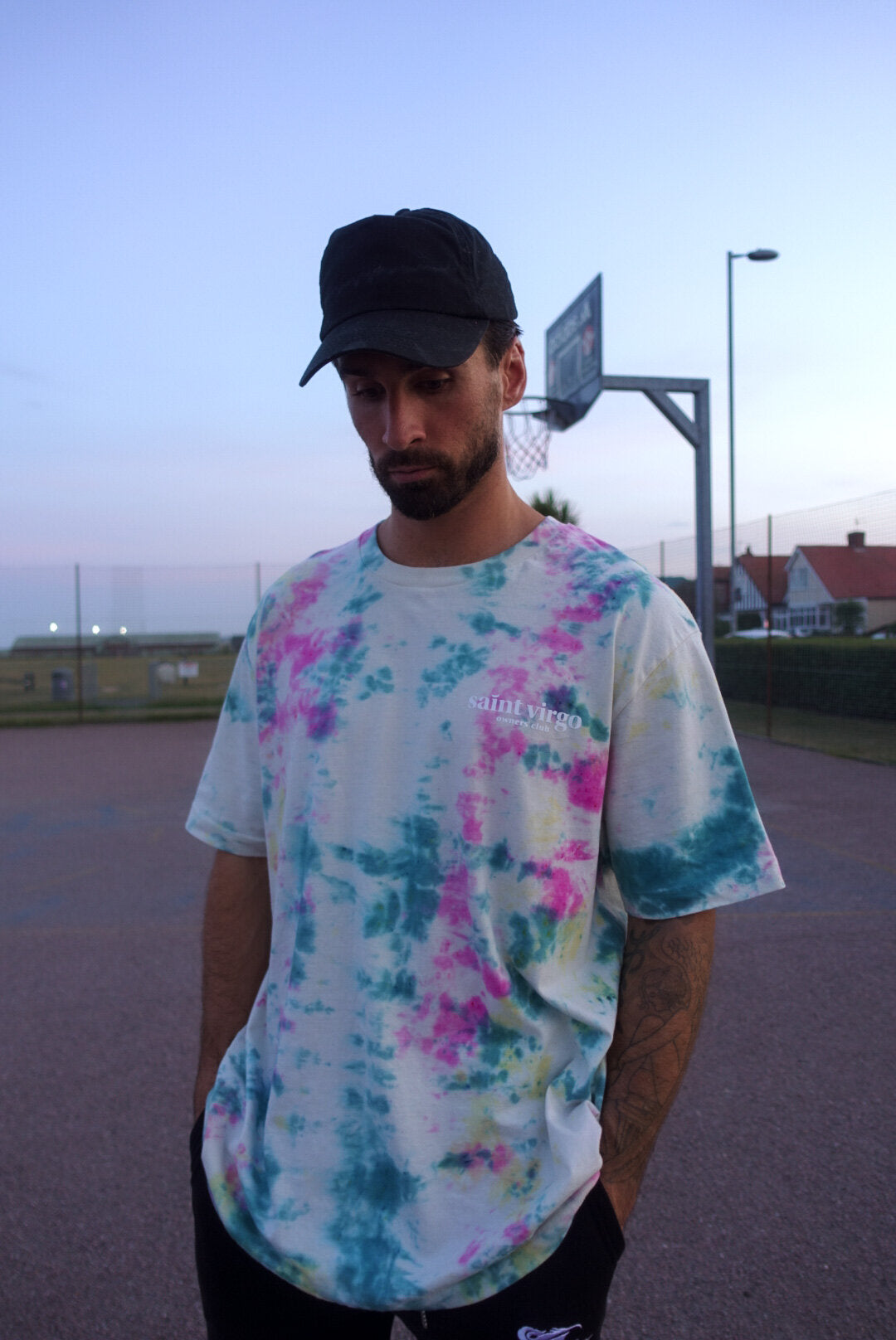 New - Saint Virgo Owners' Club T-Shirt - Multi Tie Dye