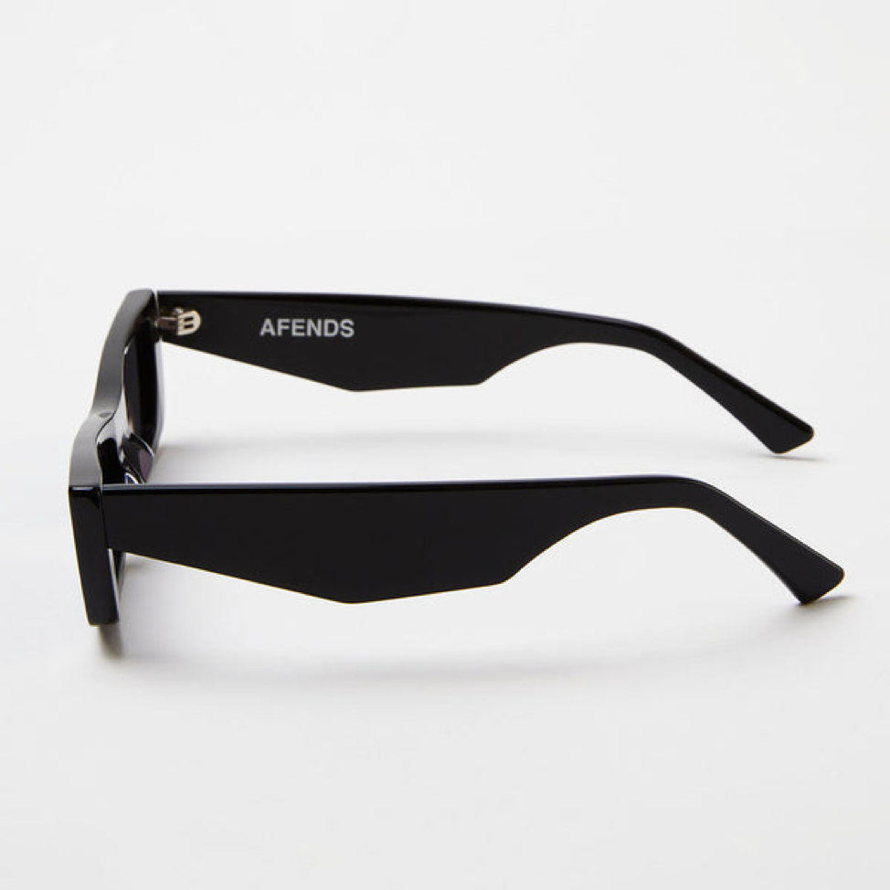 BNWT - Afends Jet Fuel Sunglasses / Gloss Black