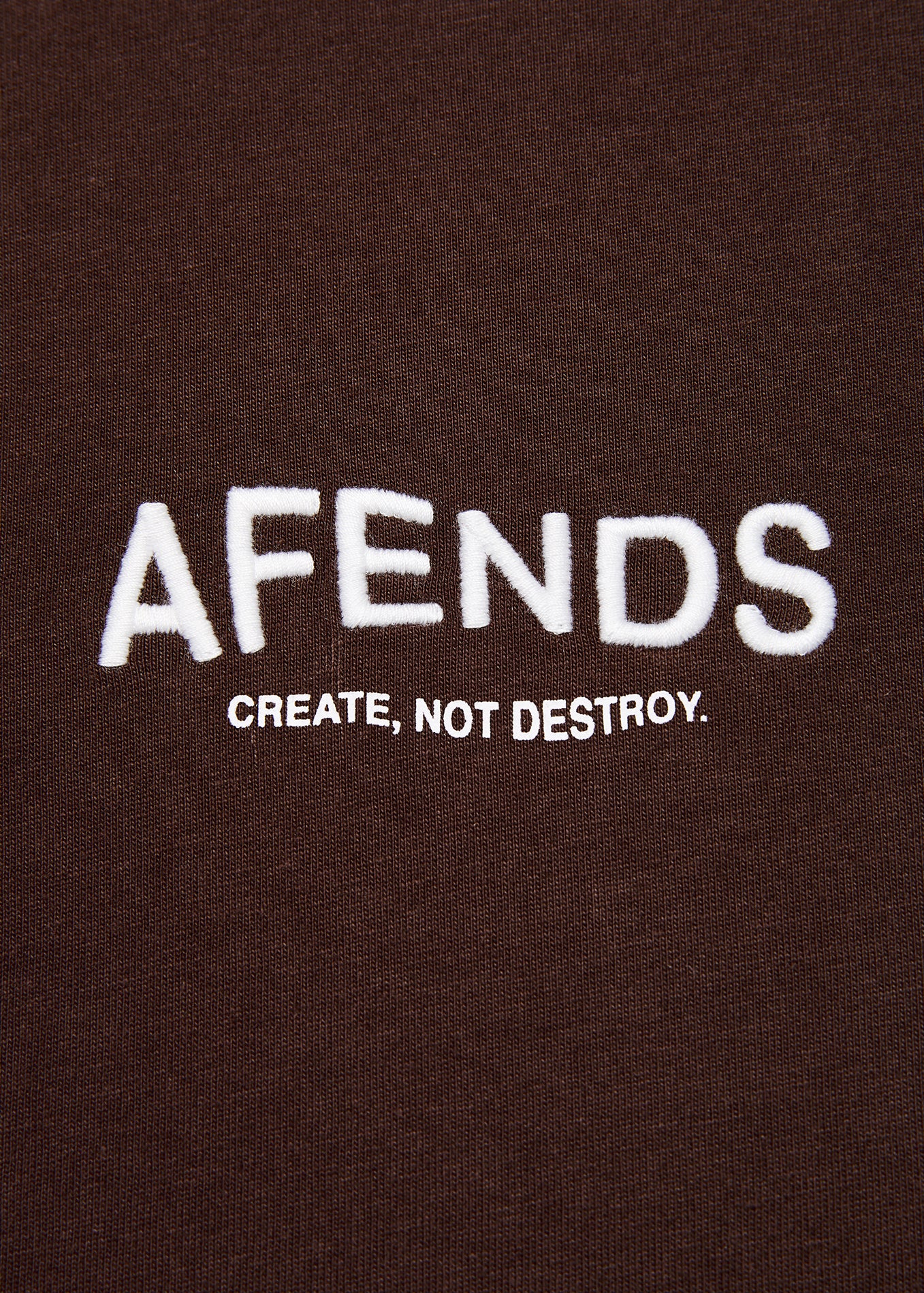 BNWT - Afends Spaced Recycled Retro T-Shirt / Coffee