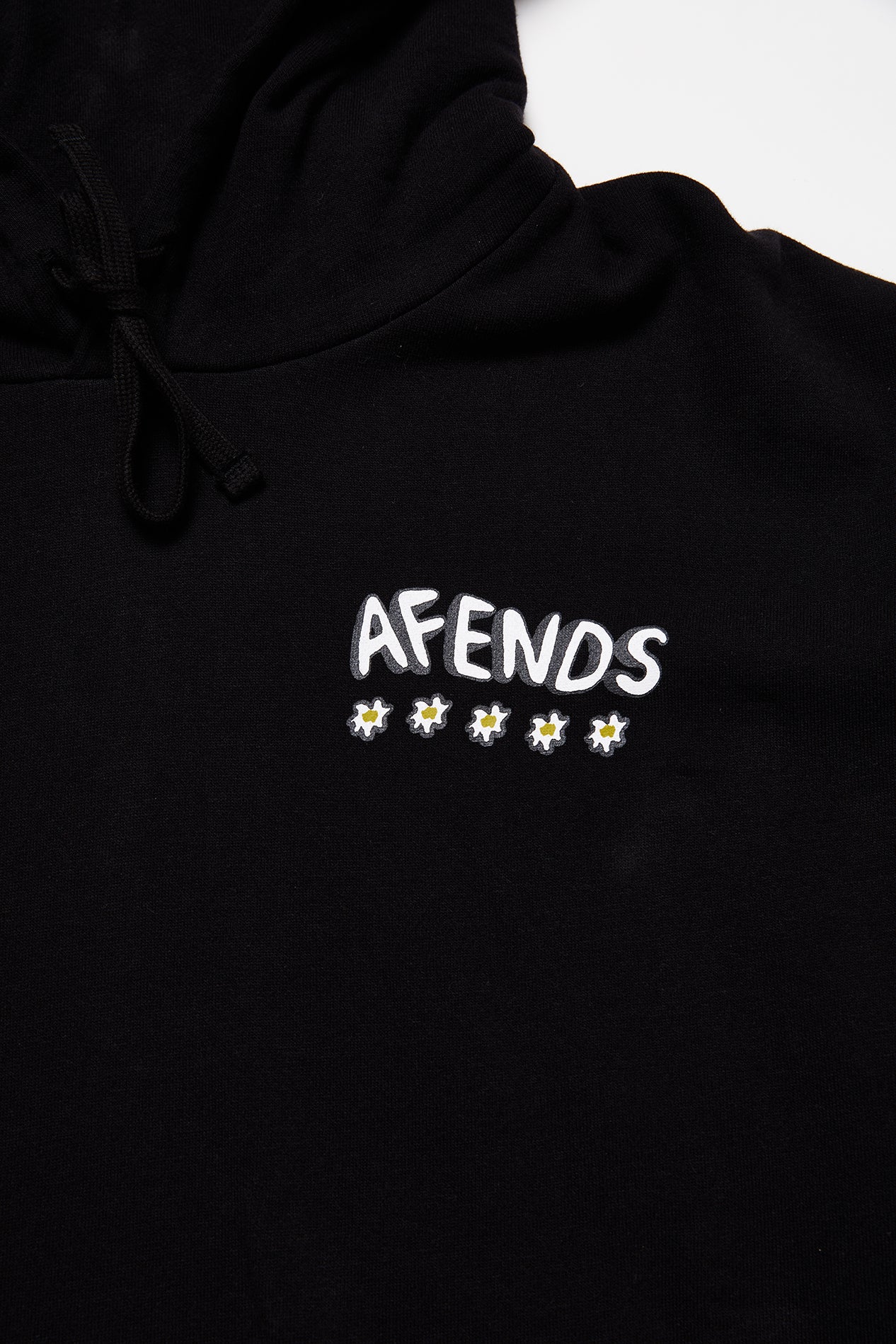 BNWT - Afends Flowers Recycled Hoodie / Black