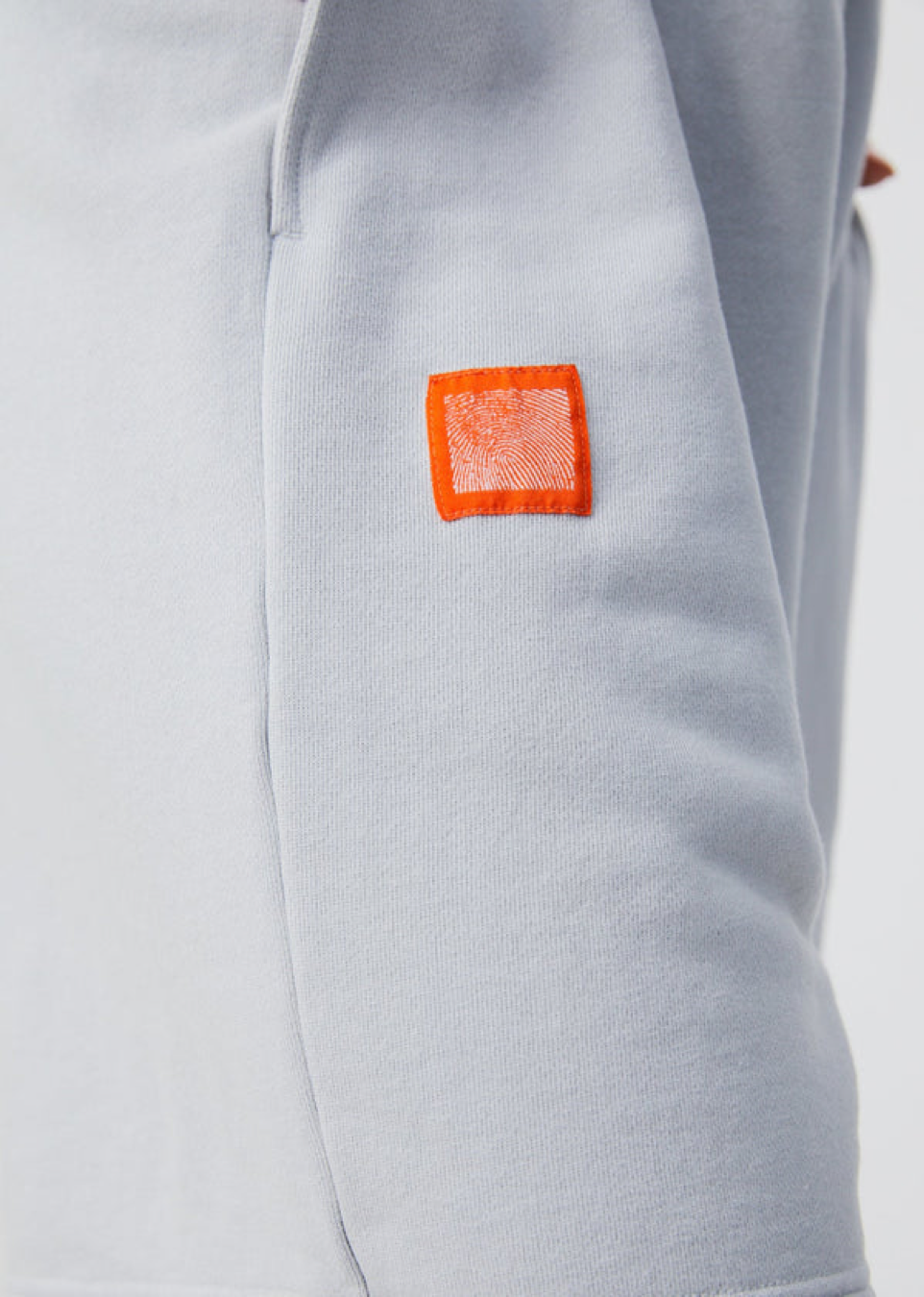 NWT - Afends Conditional Unisex Organic Sweat Short / Smoke