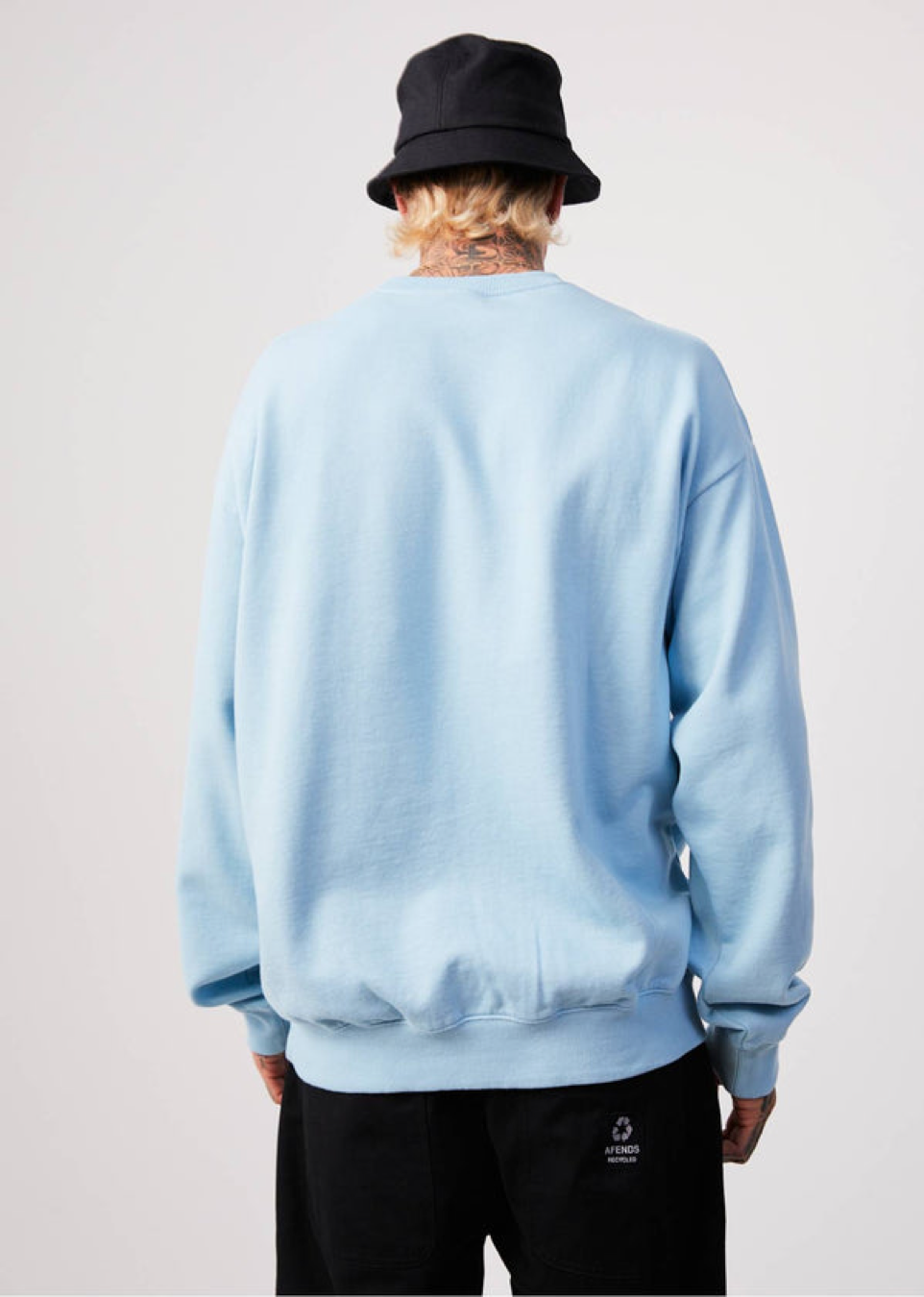 NWT - Afends Flowers Recycled Crew Neck / Sky Blue