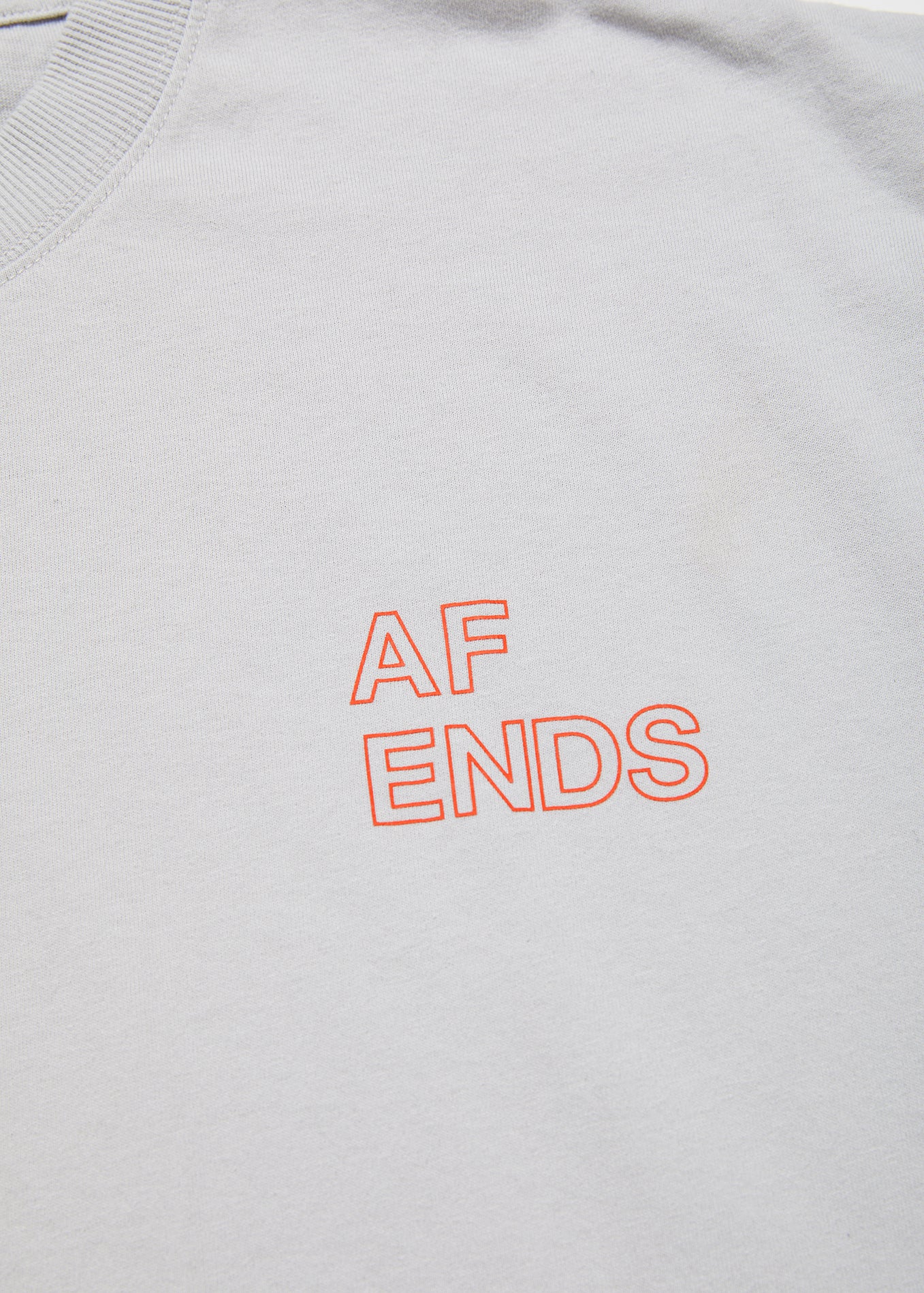 NWT - Afends Conditional Unisex Oversized Tee / Smoke