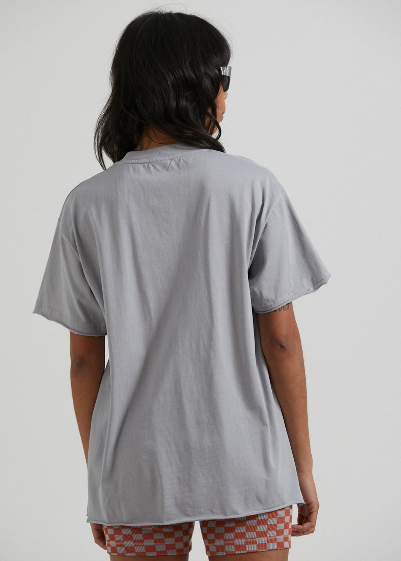 NWT - Afends Carvings Recycled Oversized Tee / Grey