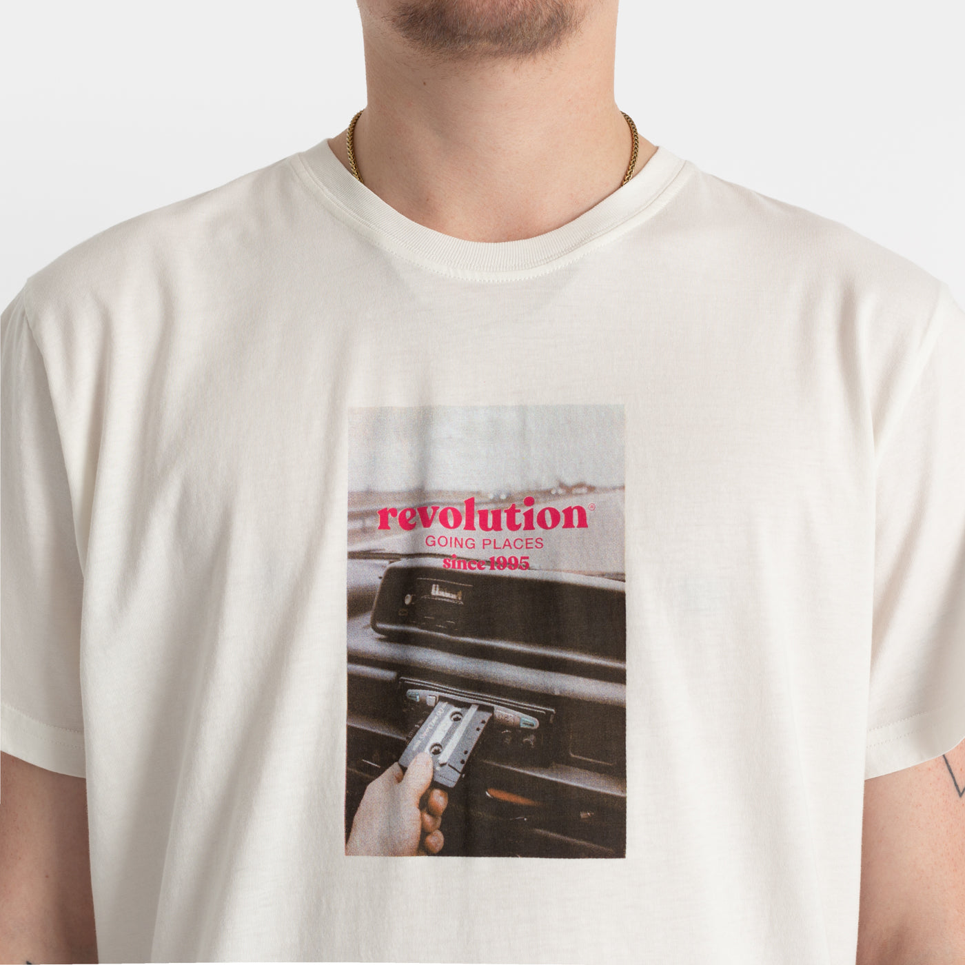 NWT - Revolution Going Places T-Shirt / Offwhite