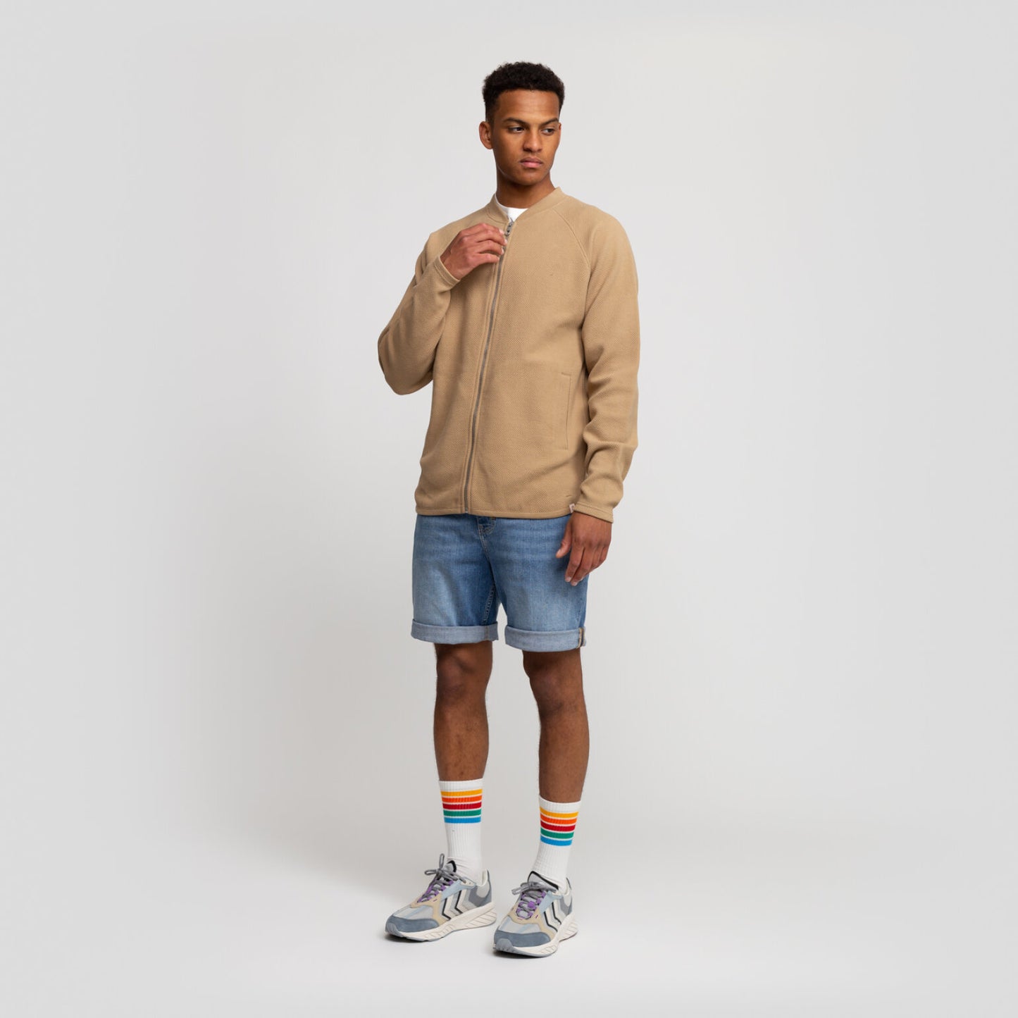 BNWT - Revolution Bomber Sweatshirt / Khaki