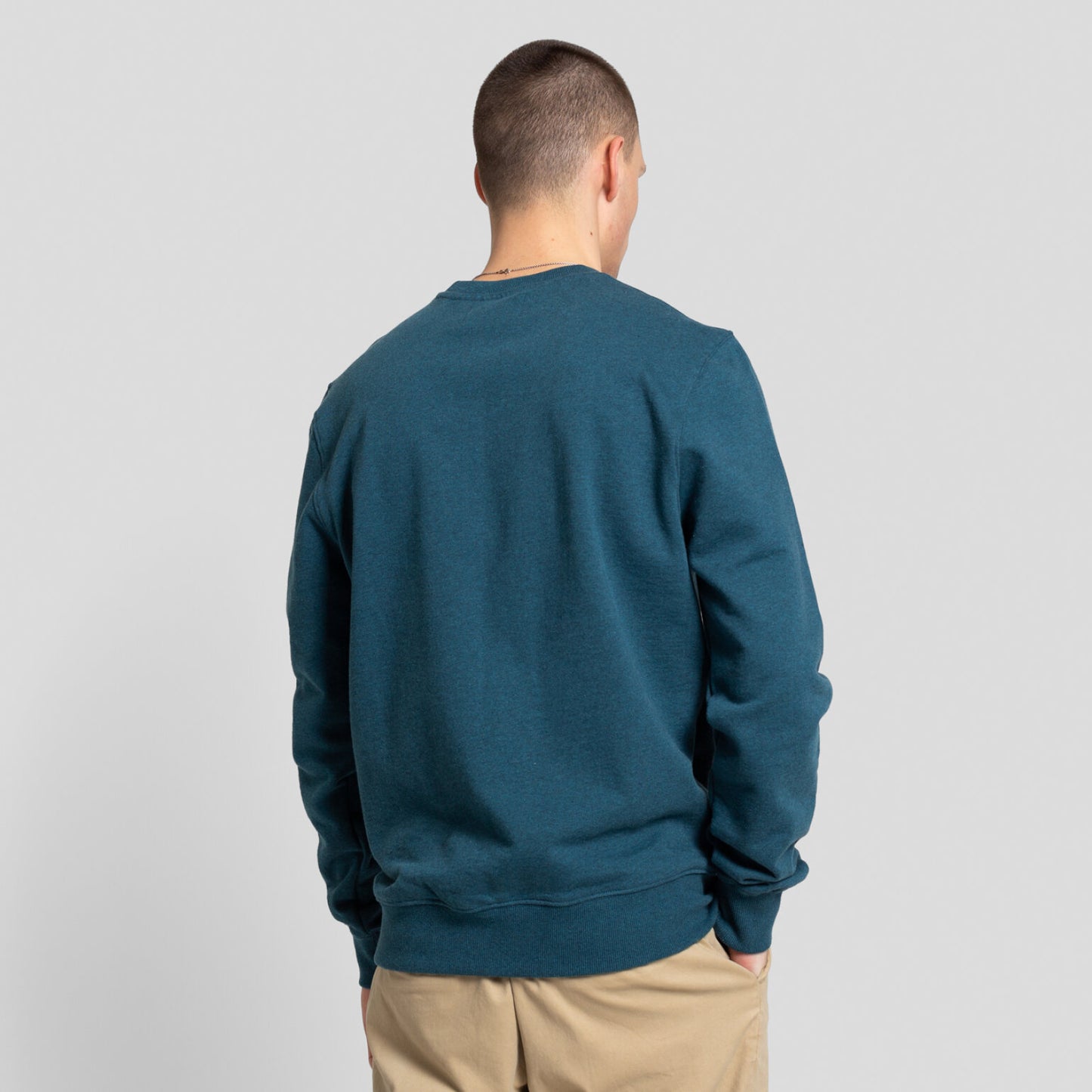 BNWT - Revolution Evergreen Crewneck / Petrol Blue