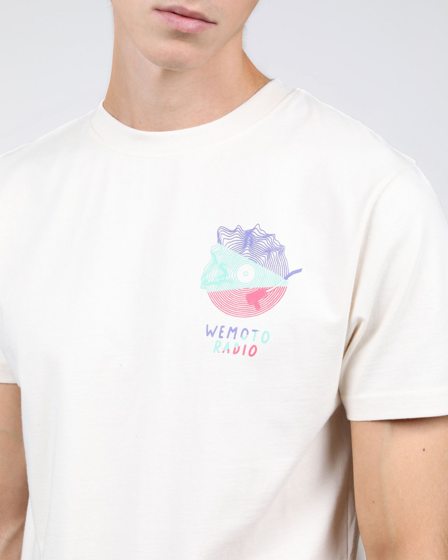 BNWT - Wemoto Record Tee / Natural