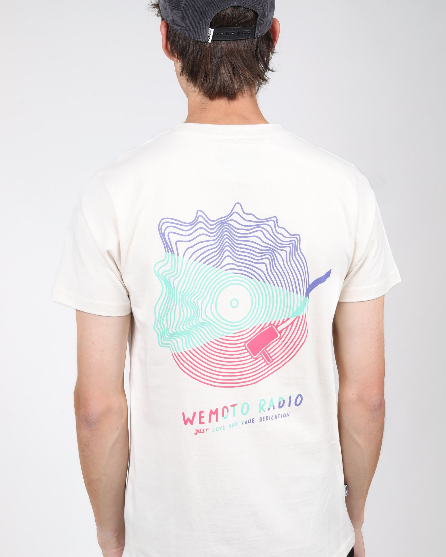 BNWT - Wemoto Record Tee / Natural