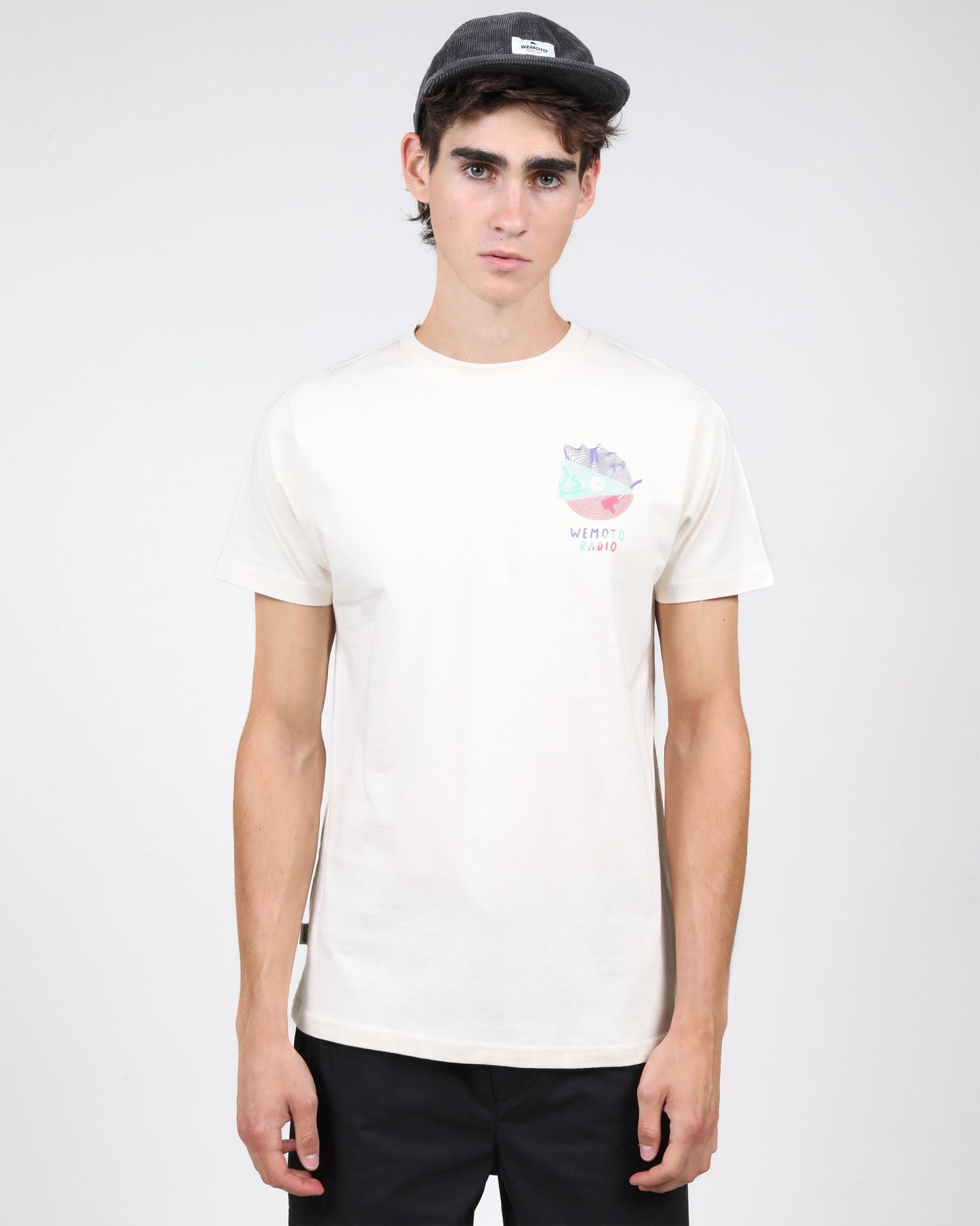 BNWT - Wemoto Record Tee / Natural