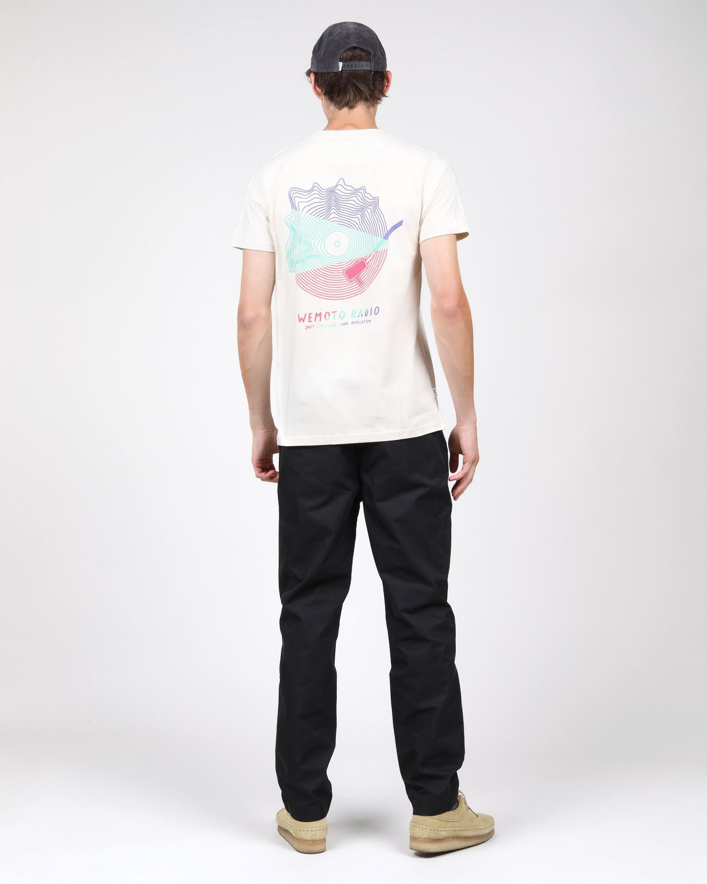 BNWT - Wemoto Record Tee / Natural