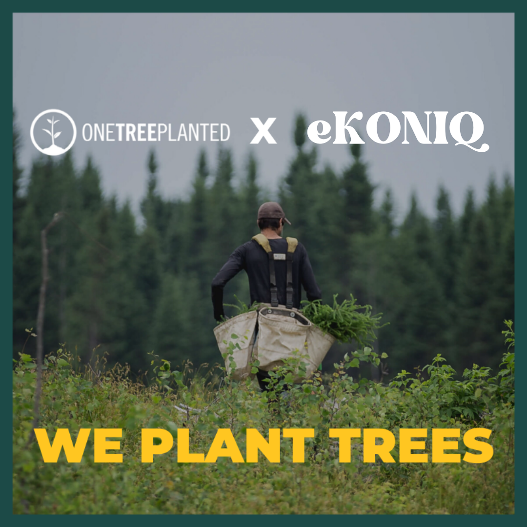 eKONIQ Partners With Reforestation Non-Profit One Tree Planted