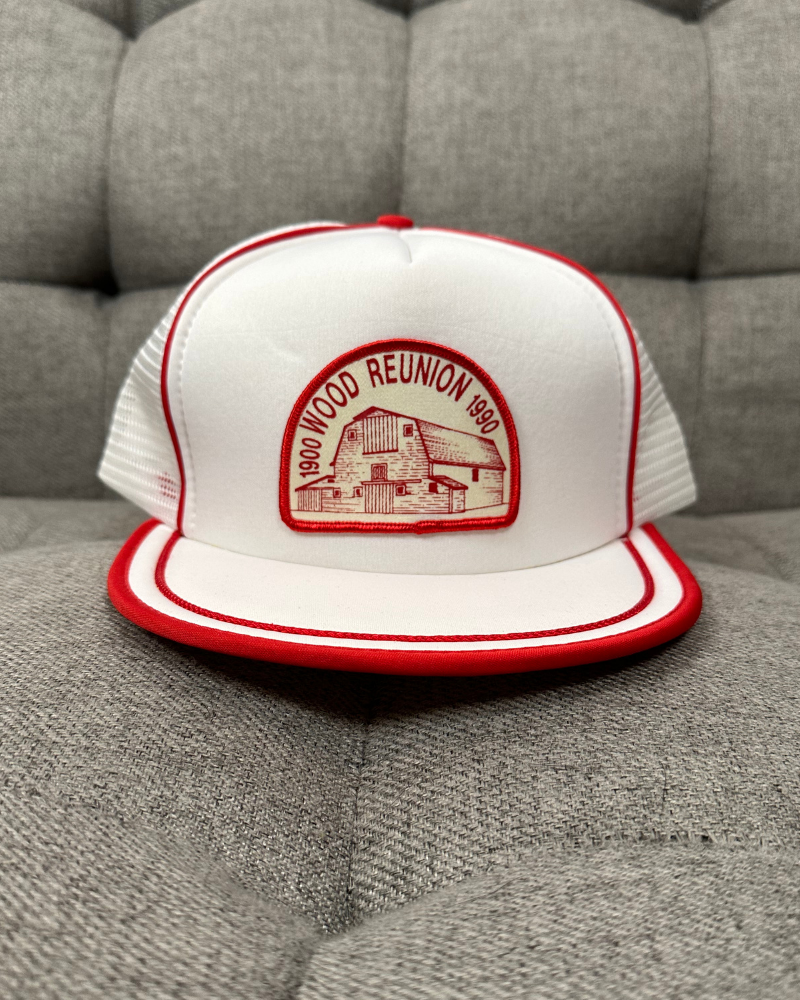 Vintage '90 Wood Reunion Trucker Hat