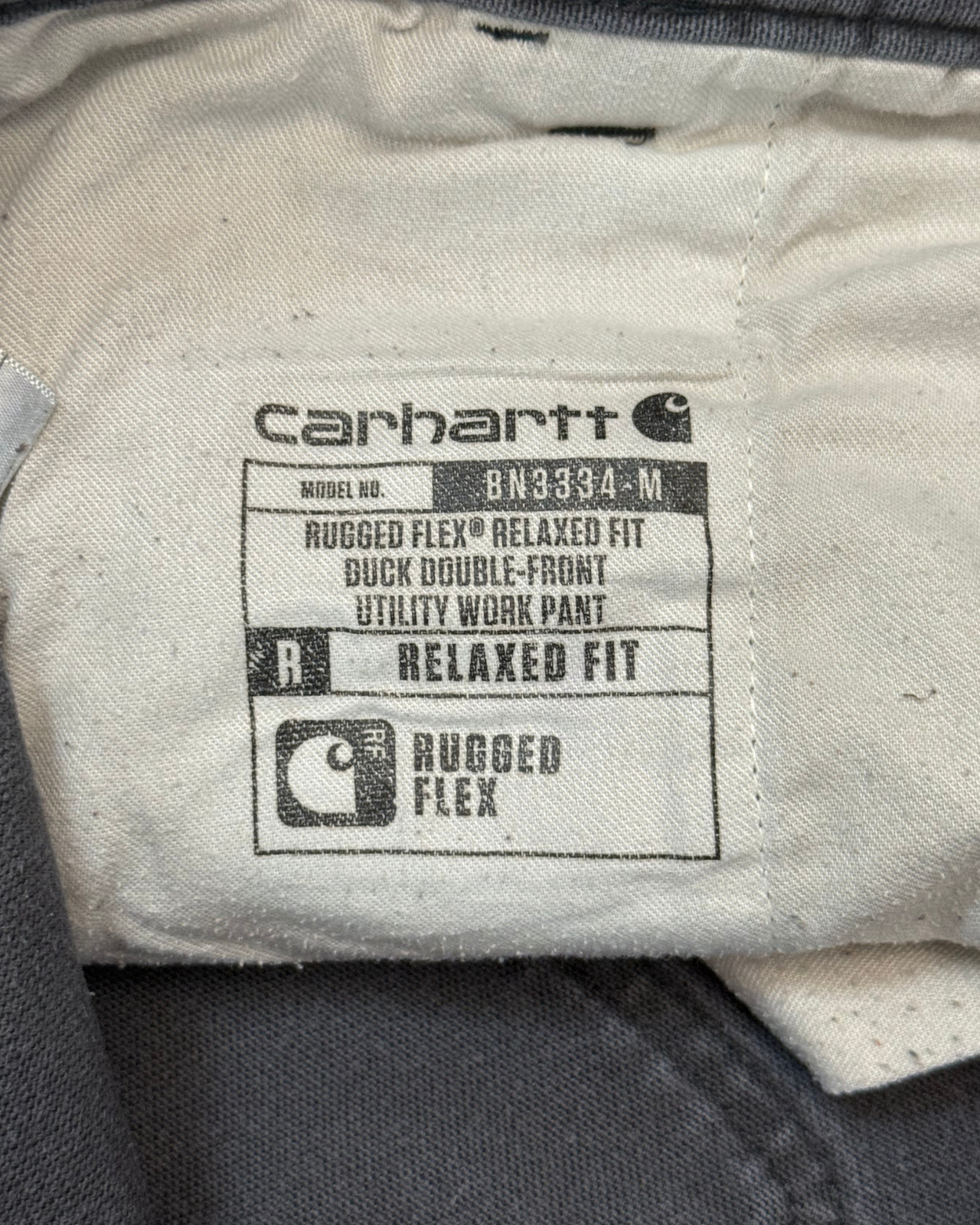 
                  
                    Carhartt Duck Double Knee Utility Carpenter Pants - Size 41x29
                  
                