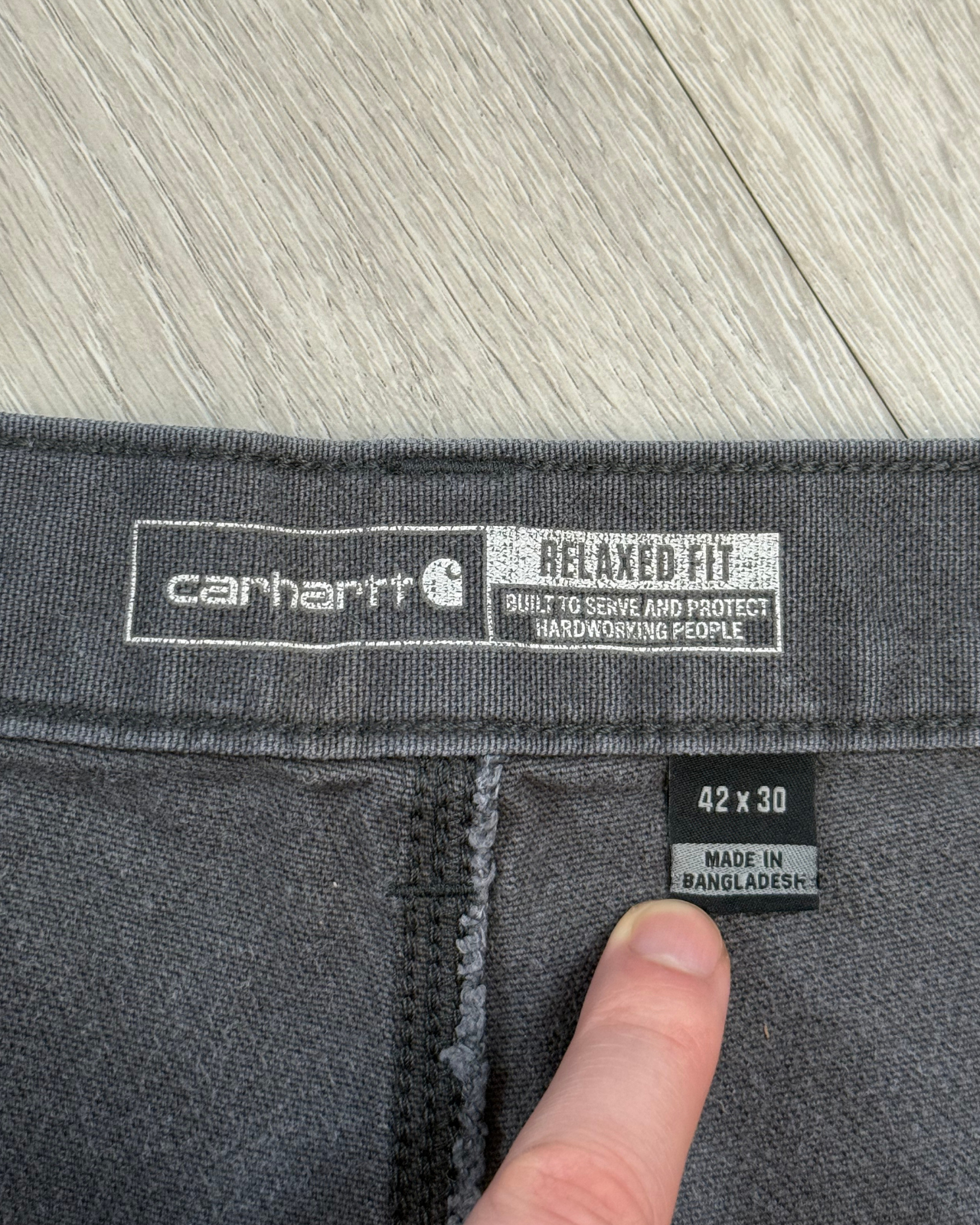 
                  
                    Carhartt Duck Double Knee Utility Carpenter Pants - Size 41x29
                  
                