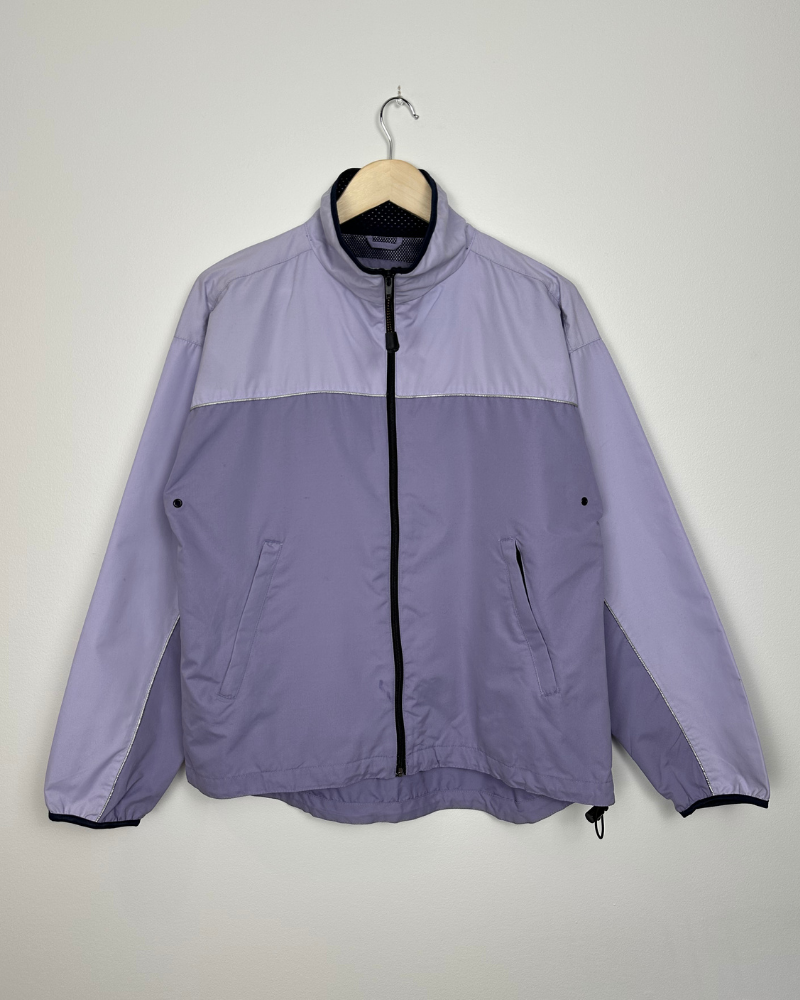 
                  
                    Vintage Penmans Women's Purple Windbreaker Jacket - Size M
                  
                