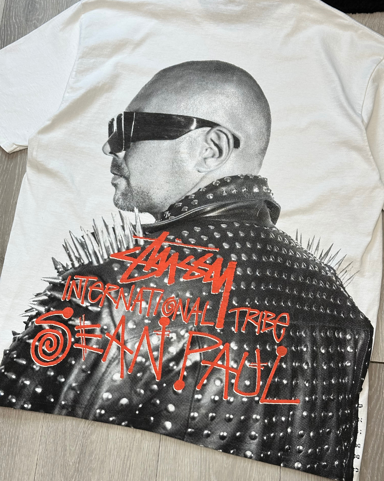 
                  
                    Stussy x Sean Paul T-Shirt - Size XL
                  
                