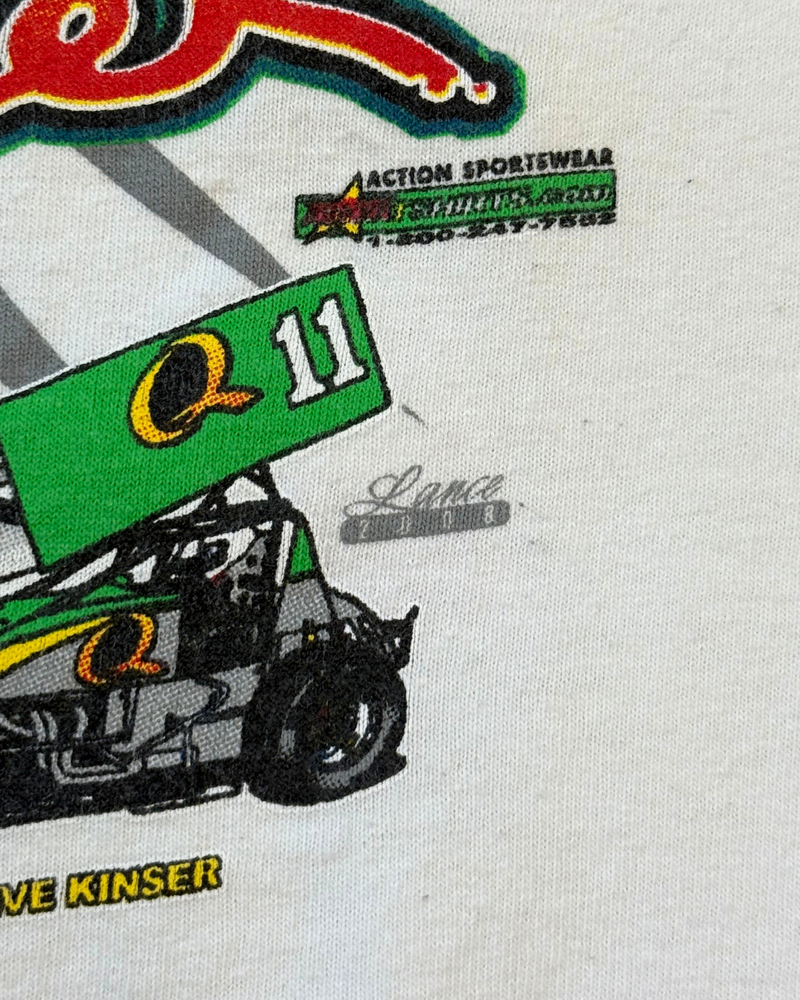 
                  
                    Rare '08 Signed Steve Kinser World Of Outlaws Champion Sprint Car Racing T-Shirt - Size S
                  
                