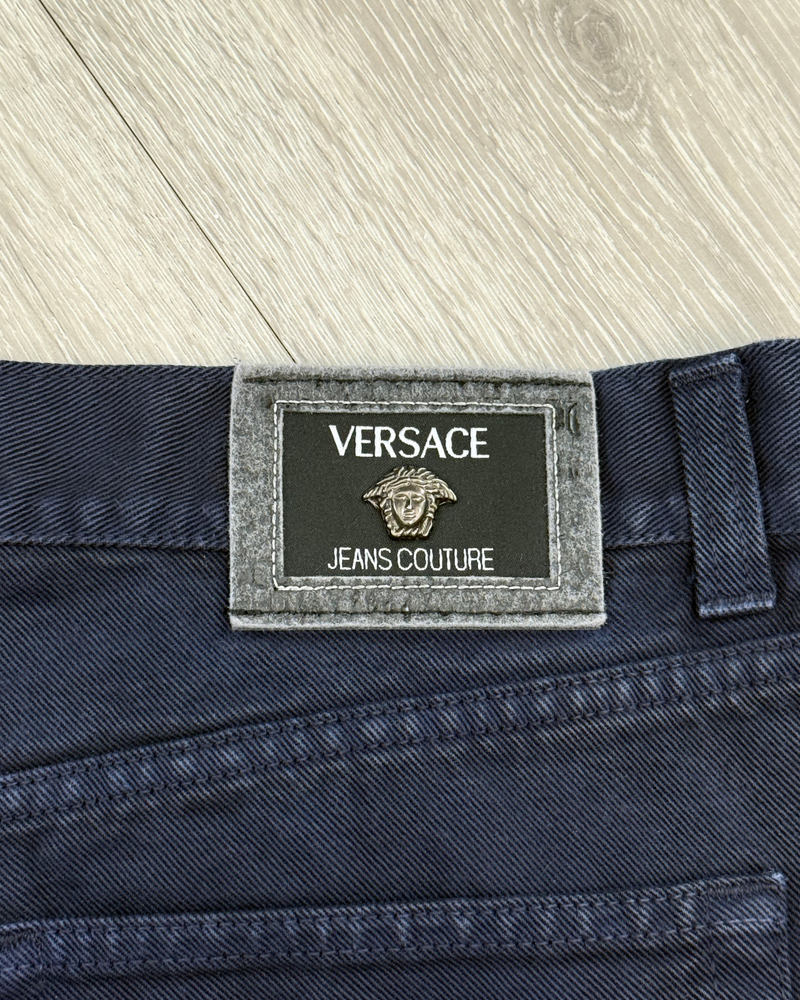 
                  
                    Vintage Versace Jeans Couture Navy Blue Jeans - Size 38x32
                  
                