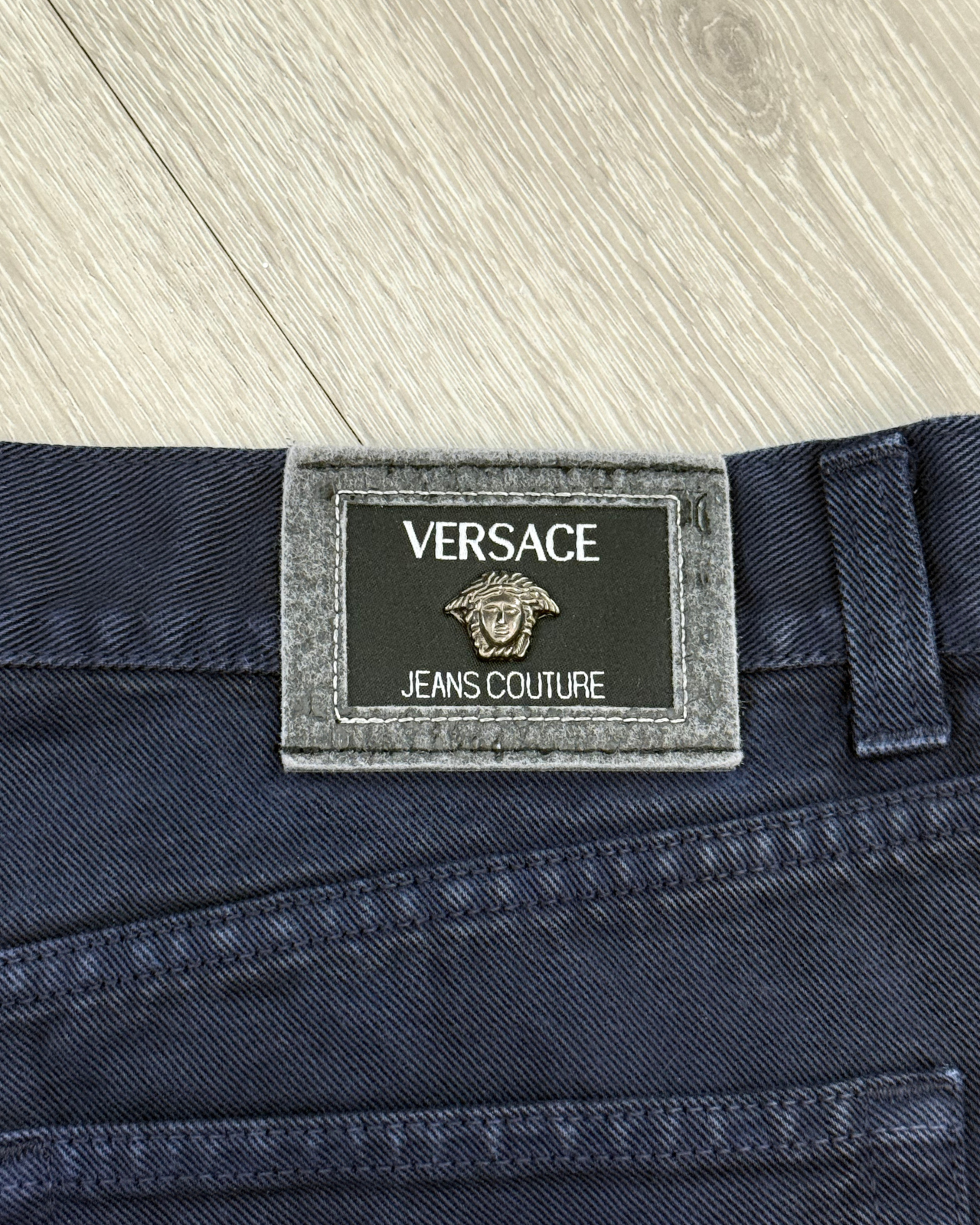 
                  
                    Vintage Versace Jeans Couture Navy Blue Jeans - Size 38x32
                  
                