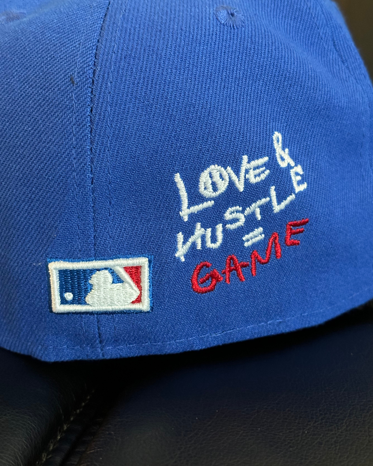 
                  
                    New - New Era 59Fifty Toronto Blue Jays MLB Love & Hustle = Game Fitted Hat - Size 7
                  
                