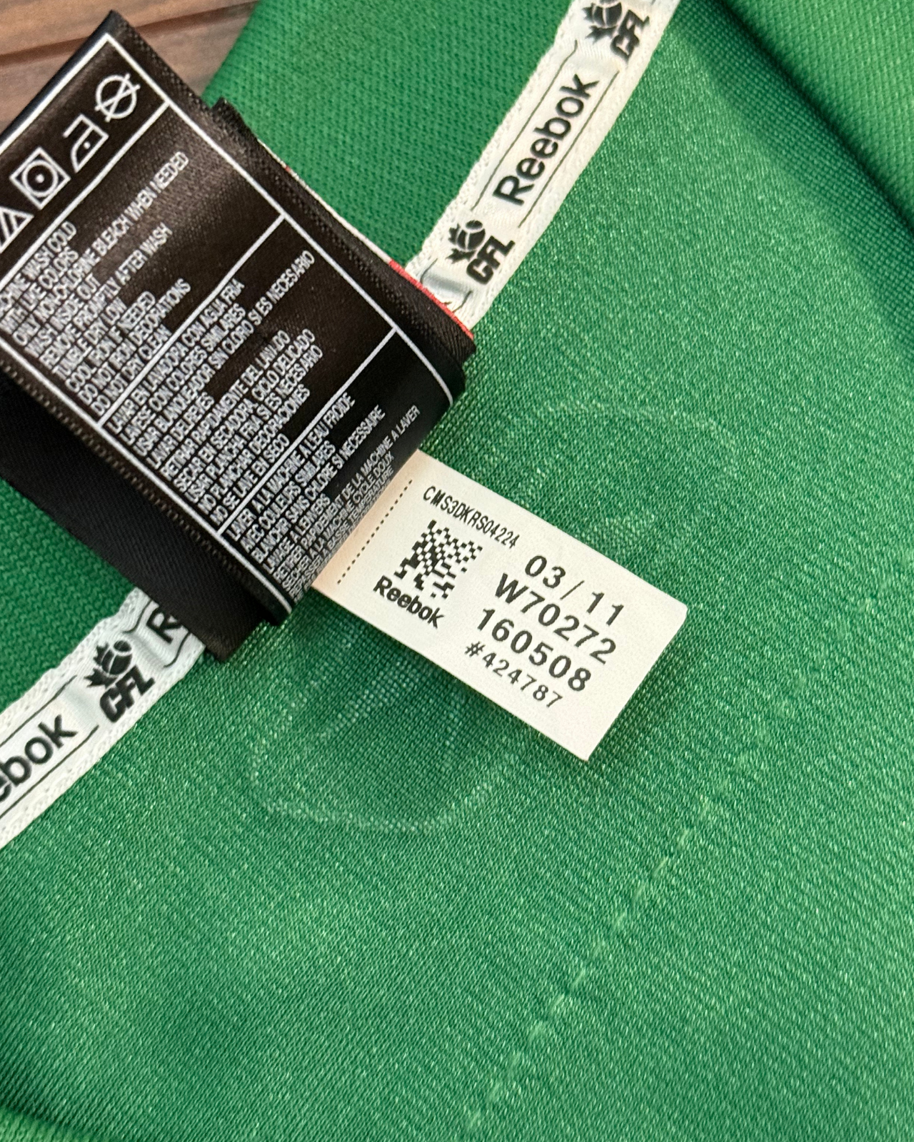 
                  
                    '11 Reebok Saskatchewan Rough Riders CFL Blank Football Jersey - Size S
                  
                