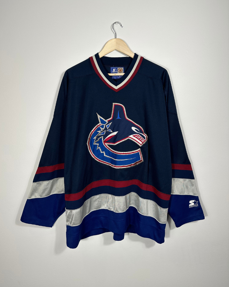 Vintage Starter Vancouver Canucks NHL Jersey - Size XXL