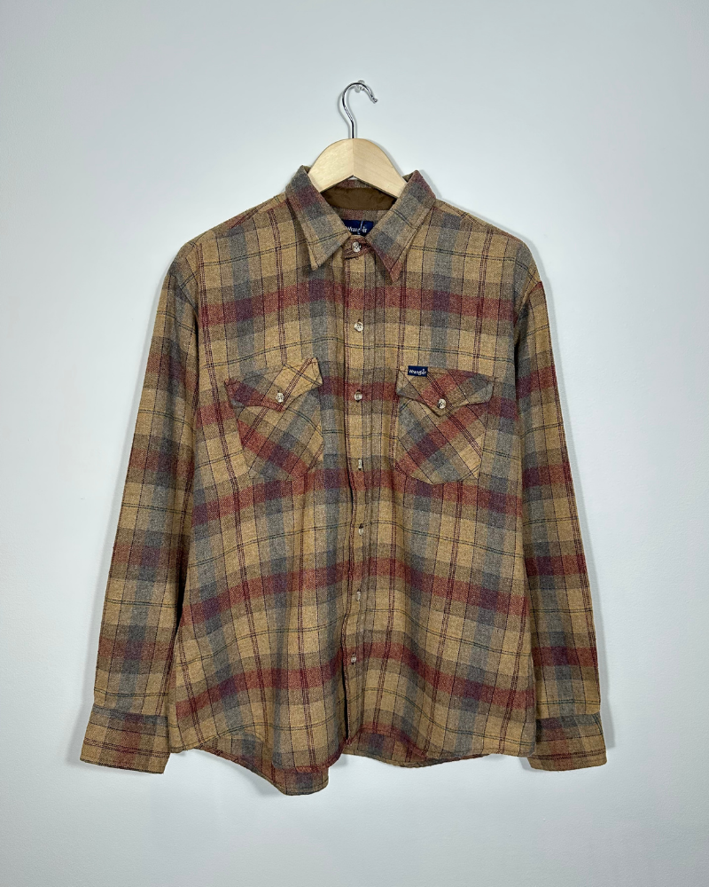 
                  
                    Vintage Wrangler Flannel - Size XL
                  
                