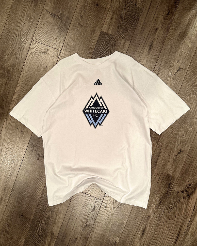 Vintage Adidas Vancouver Whitecaps FC MLS T-Shirt - Size XXL