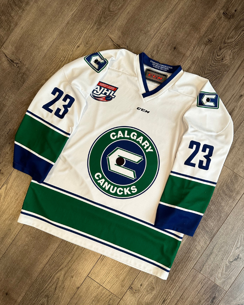 Calgary Canucks AJHL Junior A Hockey Jersey - Size Large