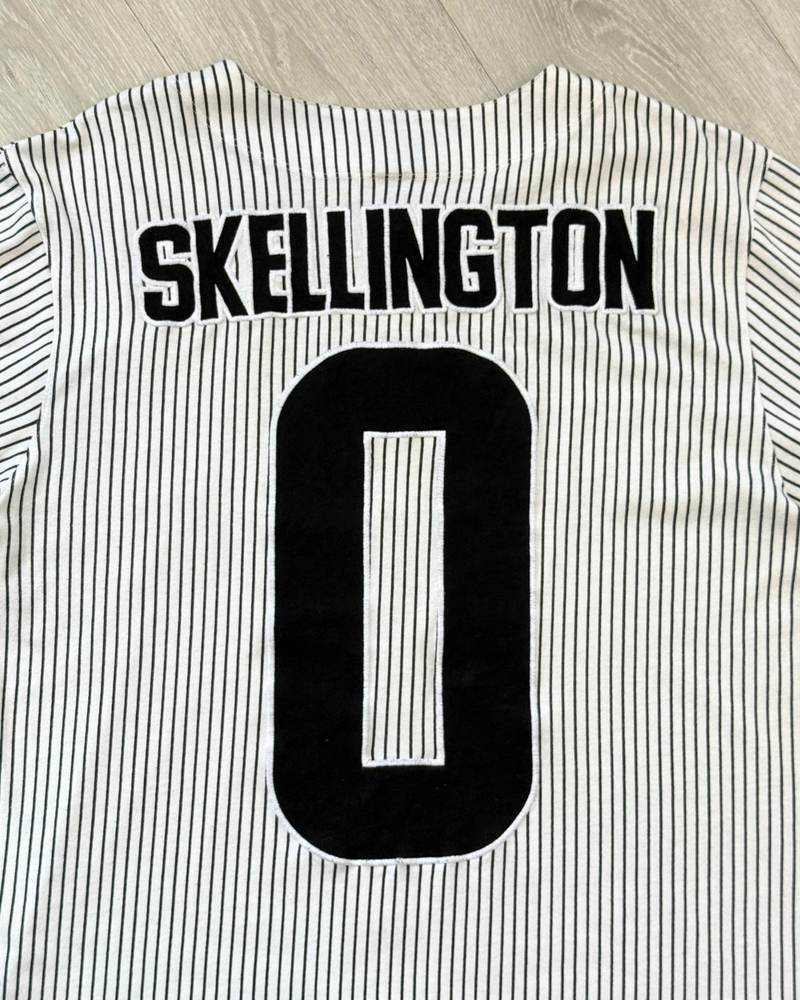 
                  
                    Disney Nightmare Before Christmas Halloween Town Skellington #0 Baseball Jersey - Size XXL
                  
                