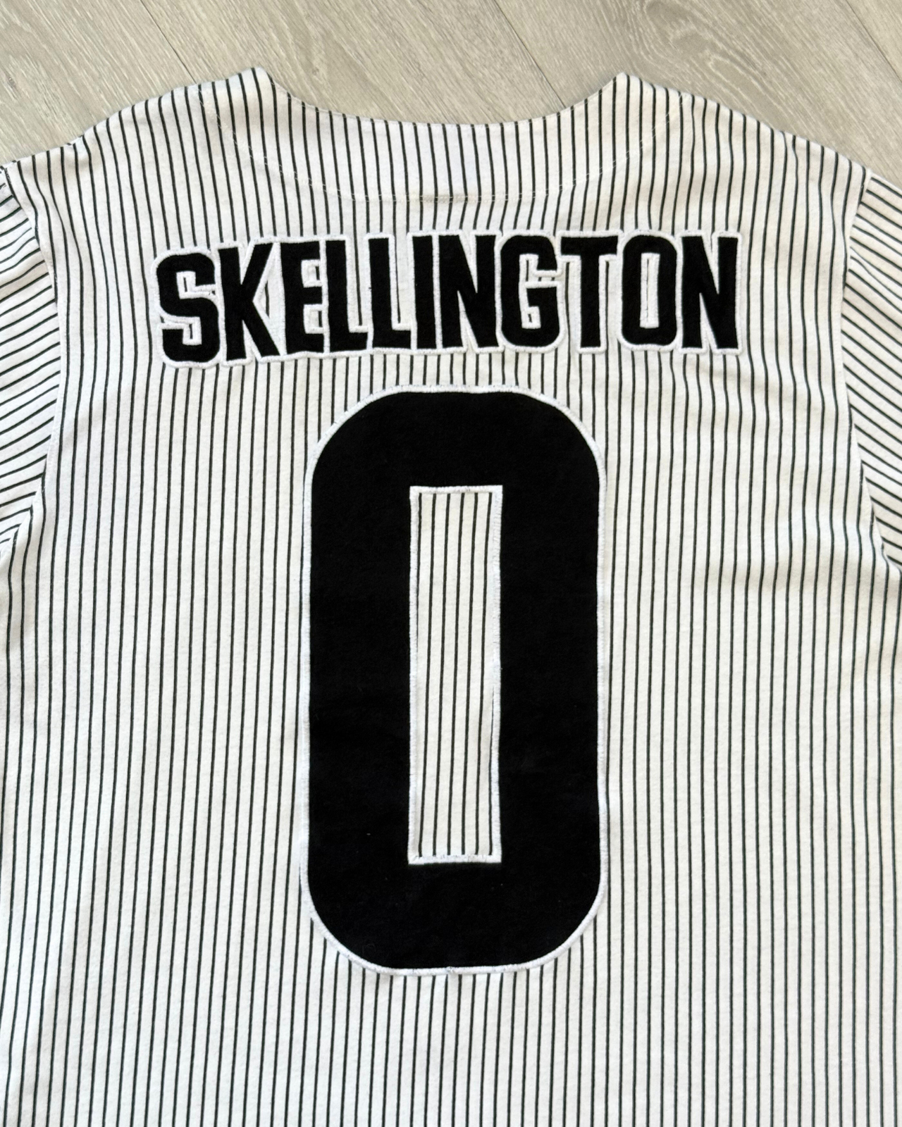 
                  
                    Disney Nightmare Before Christmas Halloween Town Skellington #0 Baseball Jersey - Size XXL
                  
                