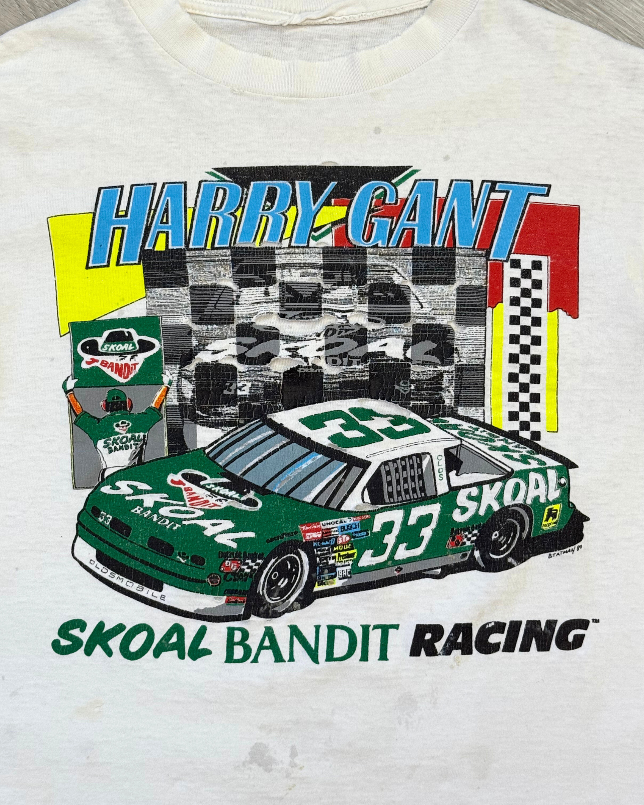 
                  
                    Rare Vintage '89 Harry Gant Skoal Bandit Racing T-Shirt - Size S
                  
                
