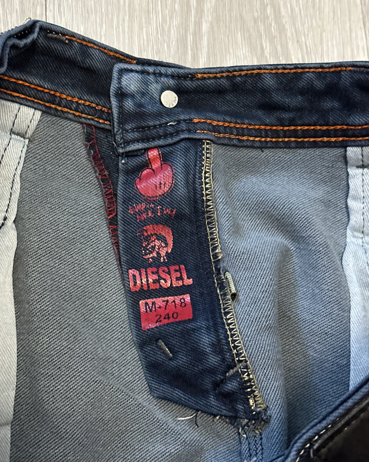 
                  
                    Diesel Tapered Fit Jeans - Size 34x28
                  
                