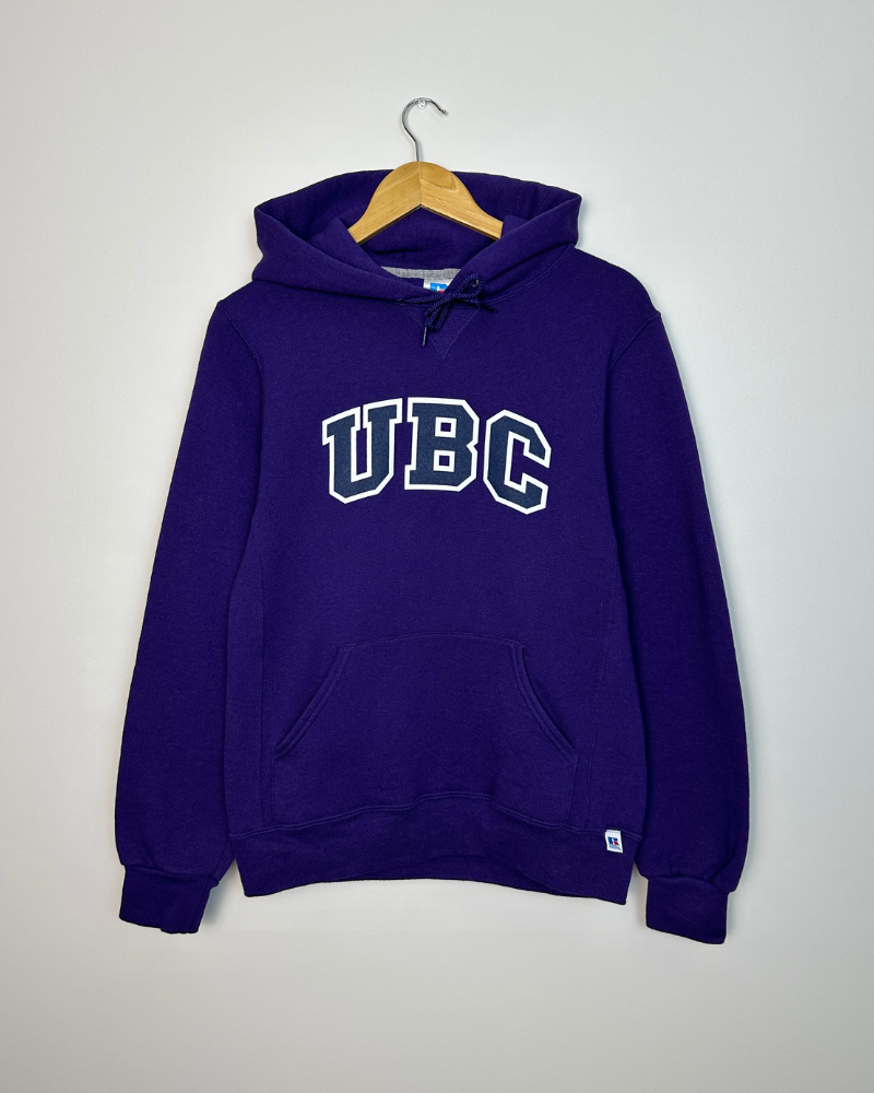 Vintage Russell Athletic UBC University of British Columbia Hoodie S eKONIQ