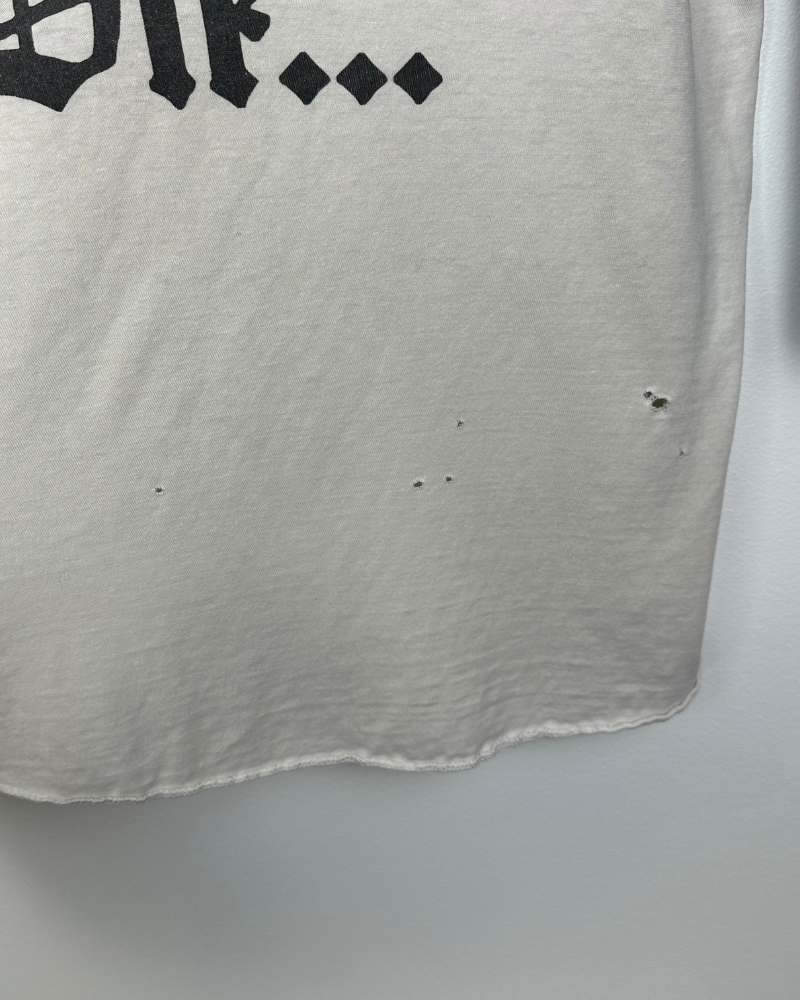 
                  
                    Vintage Thrashed & Stained Electric Wizard Raglan 3/4 Sleeve Shirt - Size L
                  
                