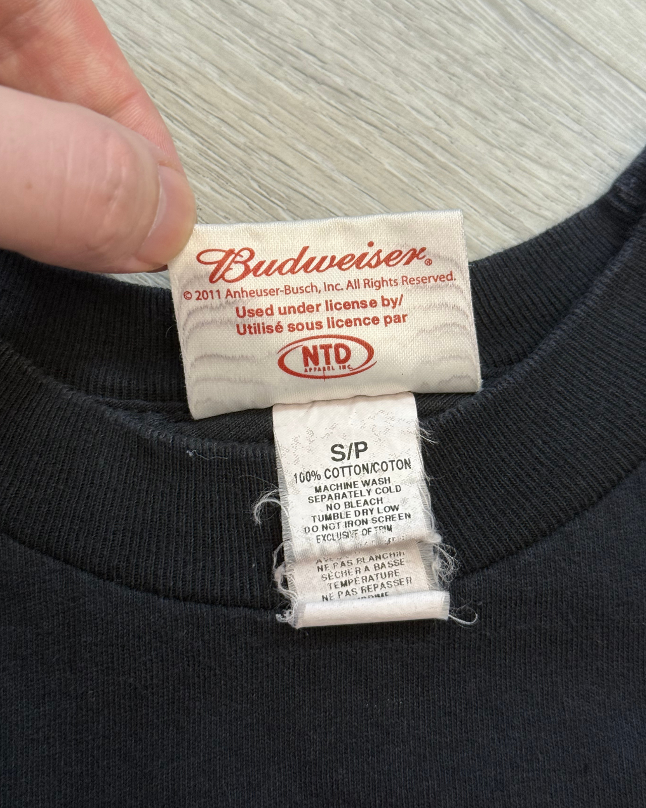 
                  
                    '11 Budweiser King of Beers T-Shirt - Size S
                  
                