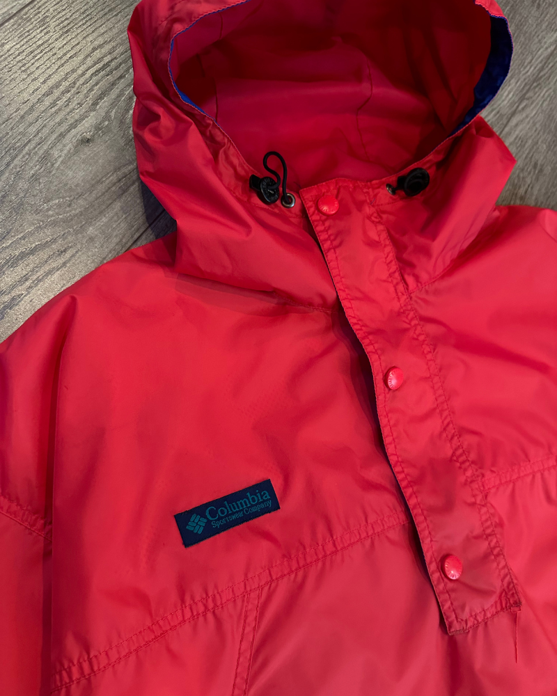 
                  
                    Vintage Columbia 1/2-Zip Anorak Windbreaker Jacket - Size XXL
                  
                