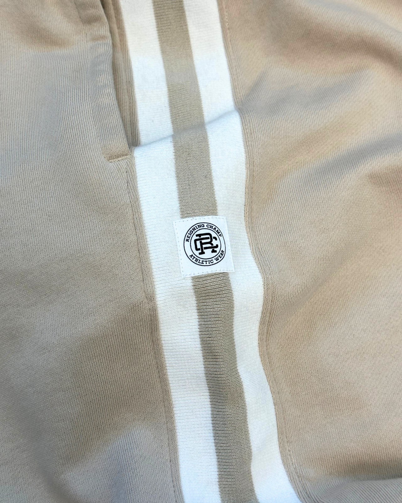 
                  
                    Reigning Champ Side Stripe Sweatpants - Size M
                  
                