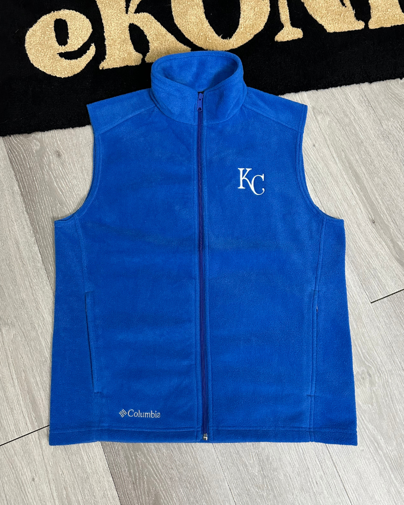 Columbia Kansas City Royals MLB Fleece Vest - Size M