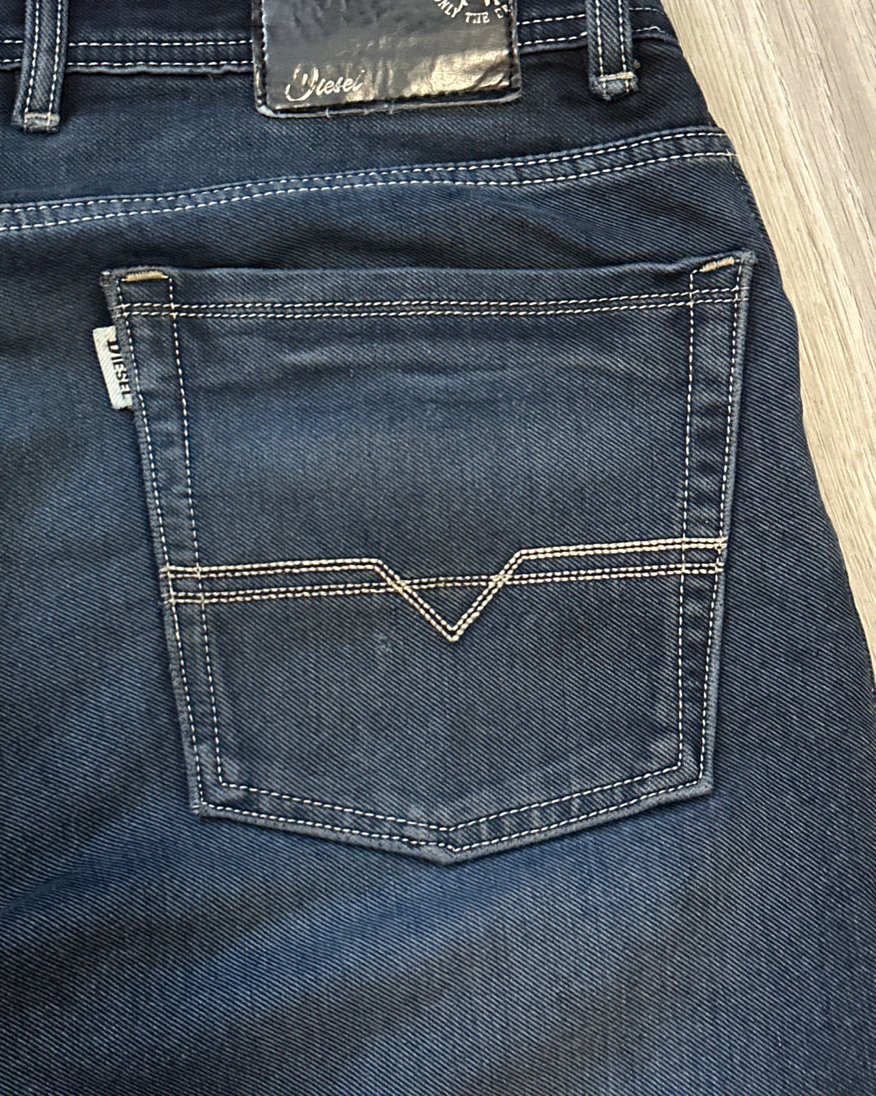 
                  
                    Diesel Tapered Fit Jeans - Size 34x28
                  
                